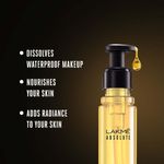 Buy Lakme Absolute Argan Oil Radiance Rinse Off Cleansing Oil (60 ml) - Purplle