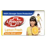 Buy Lifebuoy Lemon Fresh 100% Stronger Germ Protection Soap Bar, 4 x (125 g) - Purplle