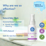 Buy The Moms Co. Natural Baby Wash (50 ml) - Purplle