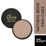 Buy Olivia Waterproof Pan-Cake Natural Beige (25 gm) - Purplle