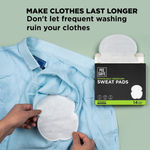 Buy Pee Safe Disposable Underarm Sweat Pads (Straight) - Pack of 14 - Purplle
