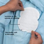 Buy Pee Safe Disposable Underarm Sweat Pads (Straight) - Pack of 14 - Purplle