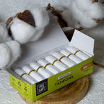 Buy Pee Safe Organic Cotton Tampon (Regular) 16 Pcs - Purplle