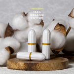 Buy Pee Safe Organic Cotton Tampon (Regular) 16 Pcs - Purplle