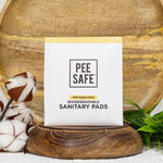 Buy Pee Safe 100% Organic Cotton, Biodegradable Sanitary Pads - Regular (Pack of 10) - Purplle