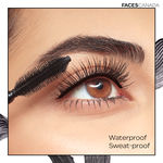 Buy FACES CANADA Ultime Pro HD Whopper Lashes Mascara - Black 12 ml | Long Lasting | Waterproof | Intense Volume | Hour-Shaped Brush | Lengthens Curls | Darker Denser Dramatic Lashes - Purplle