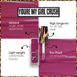 Buy Stay Quirky Mini Liquid Lipstick Purple - You're My Girl Crush 9 | Highly Pigmented | Non-drying | Long Lasting | Easy Application | Water Resistant | Transferproof | Smudgeproof (1.6 ml) - Purplle