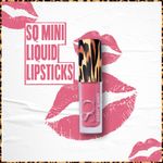 Buy Stay Quirky Mini Liquid Lipstick Pink - Eff You See Kay 14 | Highly Pigmented | Non-drying | Long Lasting | Easy Application | Water Resistant | Transferproof | Smudgeproof (1.6 ml) - Purplle