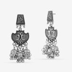 Buy Queen Be Oxidised Long Cluster Jhumki - ED19010 - Purplle