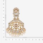 Buy Queen Be Entice Kundan & Pearl Chandbali - EV19086 - Purplle