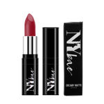 Buy NY Bae Creamy Matte Lipstick - Bomb Under Brooklyn Bridge 5 (4.2 g) | Red | Creamy Matte Finish | Rich Colour Payoff | Full Coverage | Smooth Application | Transfer Resistant | Long lasting | Vegan | Cruelty & Paraben Free - Purplle