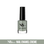 Buy NY Bae Creme Nail Enamel - Oysters & Pearls 10 (6 ml) | Grey | Smooth Creamy Finish | Rich Colour Payoff | Chip Resistant | Quick Drying | One Swipe Application | Vegan | Cruelty & Lead Free | Non-Toxic - Purplle