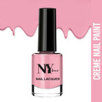Buy NY Bae Creme Nail Enamel - Waffle 12 (6 ml) | Pink | Rich Pigment | Chip-proof | Long lasting | Quick Drying | Cruelty Free - Purplle
