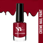 Buy NY Bae Creme Nail Enamel - Waldorf Salad 18 (6 ml) | Red | Smooth Creamy Finish | Rich Colour Payoff | Chip Resistant | Quick Drying | One Swipe Application | Vegan | Cruelty & Lead Free | Non-Toxic - Purplle