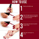 Buy NY Bae Creme Nail Enamel - Waldorf Salad 18 (6 ml) | Red | Smooth Creamy Finish | Rich Colour Payoff | Chip Resistant | Quick Drying | One Swipe Application | Vegan | Cruelty & Lead Free | Non-Toxic - Purplle