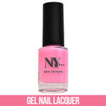 Buy NY Bae Gel Nail Lacquer - The Cronut 7 (6 ml) | Pink | Luxe Gel Finish | Highly Pigmented | Chip Resistant | Long lasting | Full Coverage | Streak-free Application | Cruelty Free | Non-Toxic - Purplle