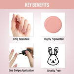 Buy NY Bae Matte Nail Enamel - Cup Cake 3 (6 ml) | Pink | Luxe Matte Finish | Highly Pigmented | Chip Resistant | Long lasting | Full Coverage | Streak-free Application | Vegan | Cruelty Free | Non-Toxic - Purplle