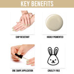 Buy NY Bae Matte Nail Enamel - Doughnut 1 (6 ml) | Nude Brown | Luxe Matte Finish | Highly Pigmented | Chip Resistant | Long lasting | Full Coverage | Streak-free Application | Vegan | Cruelty Free | Non-Toxic - Purplle