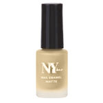 Buy NY Bae Matte Nail Enamel - Doughnut 1 (6 ml) | Nude Brown | Luxe Matte Finish | Highly Pigmented | Chip Resistant | Long lasting | Full Coverage | Streak-free Application | Vegan | Cruelty Free | Non-Toxic - Purplle
