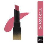 Buy SUGAR Cosmetics Nothing Else Matter Longwear Lipstick - 24 Rose Call (Nude Rose) - Purplle