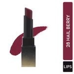 Buy SUGAR Cosmetics Nothing Else Matter Longwear Lipstick - 28 Hail Berry (Berry Pink) - Purplle