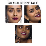 Buy SUGAR Cosmetics - Nothing Else Matter - Longwear Matte Lipstick - 30 Mulberry Tale (Deep Berry/Mulberry) - 3.2 gms - Water-Resistant, Premium Matte Lipstick, Paraben Free - Purplle