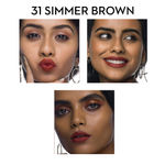 Buy SUGAR Cosmetics - Nothing Else Matter - Longwear Matte Lipstick - 31 Simmer Brown (Milk Chocolate Brown/Almond Brown) - 3.2 gms - Water-Resistant, Premium Matte Lipstick, Paraben Free - Purplle