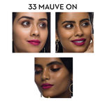 Buy SUGAR Cosmetics - Nothing Else Matter - Longwear Matte Lipstick - 33 Mauve On (Deep Mauve Pink) - 3.5 gms - Water-Resistant, Premium Matte Lipstick, Paraben Free - Purplle