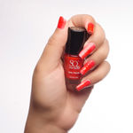 Buy Stay Quirky Nail Polish, Sugar Finish, Red, Romance - Love 1 (6 ml) - Purplle