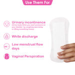 Buy Sanfe 100% Organic, Biodegradable Panty Liners for women - 30 Liners | Made of GOTS Certified Organic Cotton - Purplle