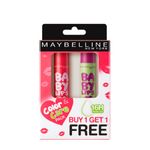 Buy Maybelline New York Baby Lips Combo, Cherry Kiss with Free Watermelon Smooth Lip Balm - Purplle