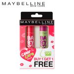 Buy Maybelline New York Baby Lips Combo, Cherry Kiss with Free Watermelon Smooth Lip Balm - Purplle