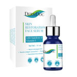 Buy DermDoc Squalane and Vitamin E Face Serum (10 ml) | For All Skin Types | Moisturizes Skin , Smooth Skin Texture , Lightweight Serum | Paraben Free , Sulfate Free , Cruelty Free - Purplle