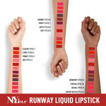 Buy NY Bae Liquid Lipstick, Runway Range - Coney Island Vibrant style 8 - Purplle