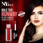 Buy NY Bae Liquid Lipstick, Runway Range - Empire State Sophisticated Style 12 - Purplle