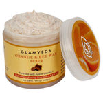 Buy Glamveda Orange & Bee Wax Brightening Scrub (100 g) - Purplle