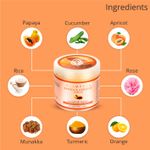 Buy Glamveda Papaya & Apricot Tan Removal Scrub (100 g) - Purplle