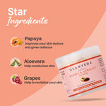 Buy Glamveda Papaya & Apricot Tan Removal Scrub (100 gm) - Purplle