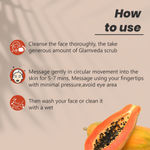 Buy Glamveda Papaya & Apricot Tan Removal Scrub (100 gm) - Purplle