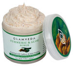 Buy Glamveda Turmeric & Aloe Vera Brightening Scrub (100 g) - Purplle