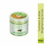 Buy Glamveda Turmeric & Aloe Vera Brightening Scrub (100 g) - Purplle