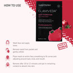 Buy Glamveda Pomegranate Brightening Korean Sheet Mask - Pack Of 2 (50 g) - Purplle