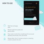 Buy Glamveda Moisturizing Deep Hydration Korean Sheet Mask - Pack Of 2 (50 g) - Purplle