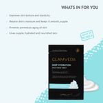 Buy Glamveda Moisturizing Deep Hydration Korean Sheet Mask - Pack Of 2 (50 g) - Purplle
