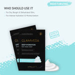 Buy Glamveda Moisturizing Deep Hydration Korean Sheet Mask - Pack Of 2 (50 g) - Purplle