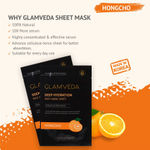 Buy Glamveda Hongcho Anti Acne Korean Sheet Mask - Pack Of 2 (50 g) - Purplle