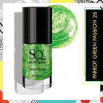 Buy Stay Quirky Nail Polish, Green, Metallic Lust - Parrot Green Passion 26 (6 ml) - Purplle
