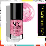 Buy Stay Quirky Nail Polish, Pink, Metallic Lust - Rose Pink Love 28 (6 ml) - Purplle