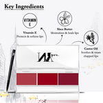 Buy NY Bae Runway Matte Lip Palette With Argan Oil, For Dark Skin - Showstopper Kiss 4 (1.7 g X 3) - Purplle