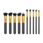 Buy AY Professional Make Up Brush Set - Pack of 10, Color May Vary - Purplle